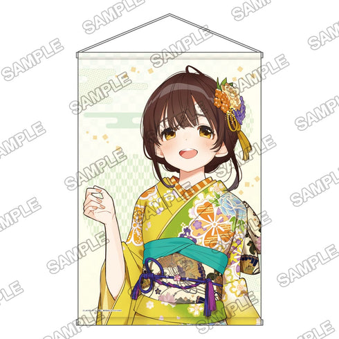 『ひげを剃る。そして女子高生を拾う。』 角川スニーカー文庫初詣フェア2022 描き下ろしB2タペストリー / 荻原沙優